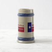 Texan Lone Star Flag Bierglas (Mittel)