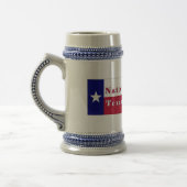 Texan Lone Star Flag Bierglas (Links)