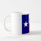 Texan Lone Star Flag Kaffeetasse (Links)