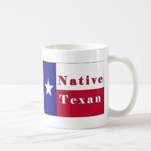 Texan Lone Star Flag Kaffeetasse