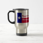 Texan Lone Star Flag Reisebecher (Links)