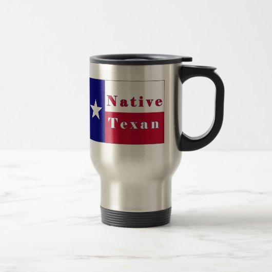 Texan Lone Star Flag Reisebecher (Rechts)
