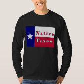Texan Lone Star Flag T-Shirt (Vorderseite)
