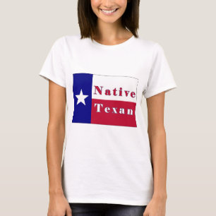 Texan Lone Star Flag T-Shirt