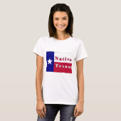 Texan Lone Star Flag T-Shirt (Vorne ganz)