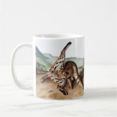 Texan Lynx (Lynx Rufus var maculatus) Illustration Kaffeetasse (Links)