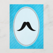Texan Mustache Postkarte (Vorderseite)
