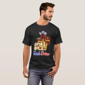 Texan Real Truckers for texas drivers Trucking Tr T-Shirt (Vorne ganz)