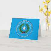 Texan Seal, Seal of Texas Karte (Gelbe Blume)