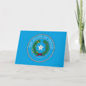 Texan Seal, Seal of Texas Karte (Vorderseite)