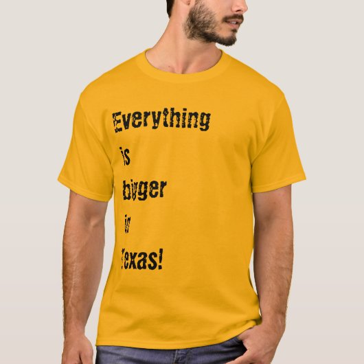 Texan T-Shirt (Vorderseite)