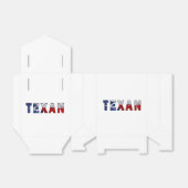 Texan Waving Flag Geschenkschachtel (Ungefaltet)
