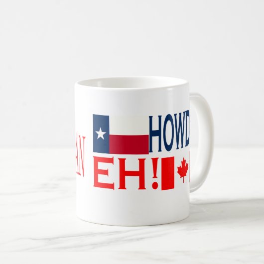Texanadian Tasse (VorderseiteRechts)