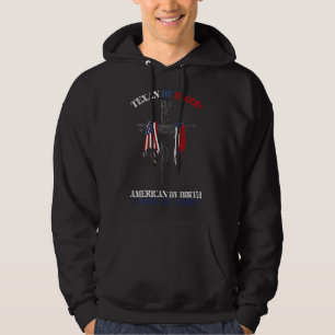 Texaner durch Blut, Amerikaner durch Geburt, Patri Hoodie