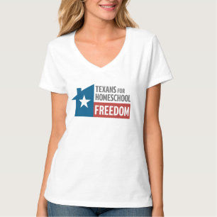 Texaner für das Logo "Homeschool Freedom" T-Shirt