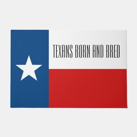 Texaner Geboren und gezüchtet Türmatte (Vorderseite)