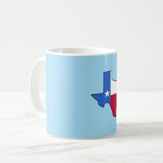 Texaner gegen Greg Abbott Kaffeetasse (Vorderseite Links)