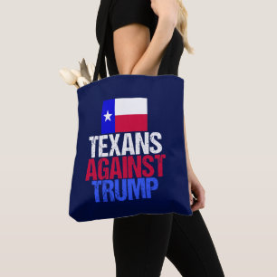 Texaner gegen Trump Blue Tasche