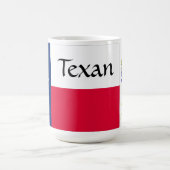 Texaner, Texas-Flagge mit Bluebonnets, Tasse (Mittel)