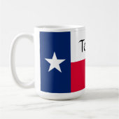 Texaner, Texas-Flagge mit Bluebonnets, Tasse (Links)