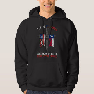 Texaner von Geburt, Amerikaner durch Geburt, Patri Hoodie