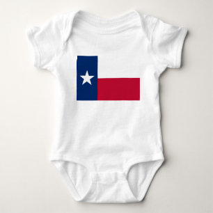 Texanische Staatsflagge (Texas) Baby Strampler