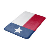 Texanische Staatsflagge (Texas) Badematte (Schrägansicht)