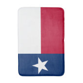 Texanische Staatsflagge (Texas) Badematte (Vorderseite Vertikal)