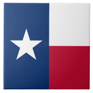 Texanische Staatsflagge (Texas) Fliese