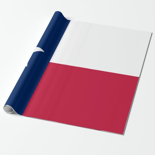 Texanische Staatsflagge (Texas) Geschenkpapier (Ungerollt)