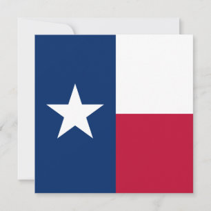 Texanische Staatsflagge (Texas) Karte