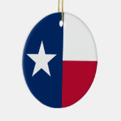 Texanische Staatsflagge (Texas) Keramik Ornament (Rechts)