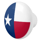 Texanische Staatsflagge (Texas) Keramikknauf (Rechts)