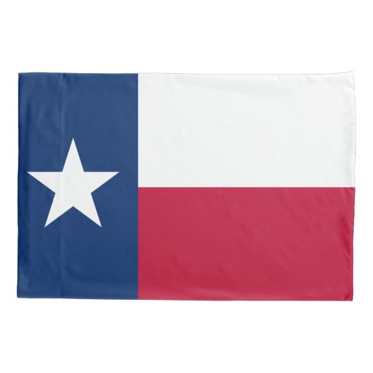 Texanische Staatsflagge (Texas) Kissenbezug (Rückseite)