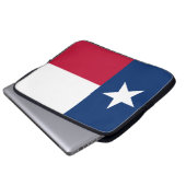 Texanische Staatsflagge (Texas) Laptopschutzhülle (Vorne Knopf)