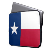 Texanische Staatsflagge (Texas) Laptopschutzhülle (Vorderseite Links)