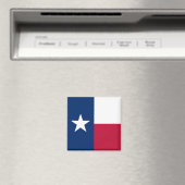 Texanische Staatsflagge (Texas) Magnet (In Situ (Geschirrspüler))