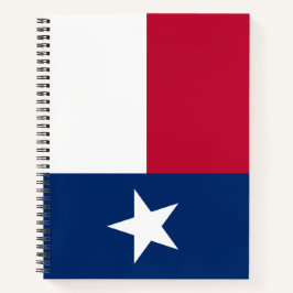 Texanische Staatsflagge (Texas) Notizblock