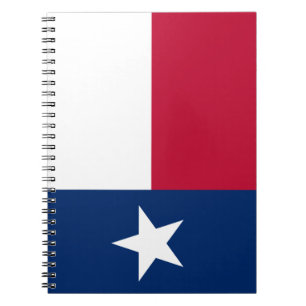 Texanische Staatsflagge (Texas) Notizblock