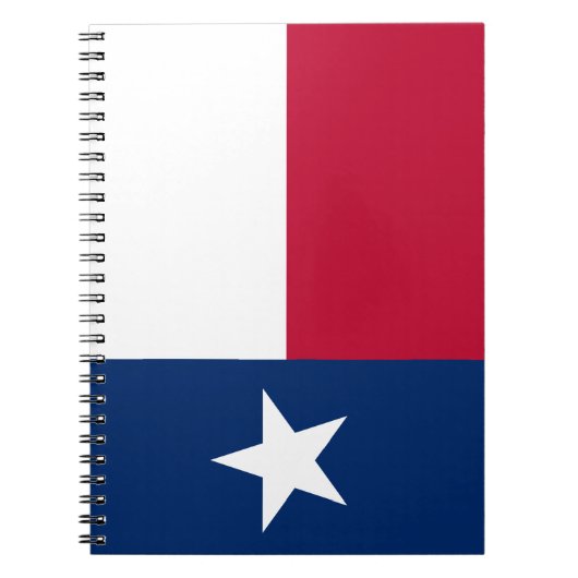 Texanische Staatsflagge (Texas) Notizblock (Vorderseite)