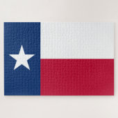 Texanische Staatsflagge (Texas) Puzzle (Horizontal)