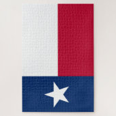 Texanische Staatsflagge (Texas) Puzzle (Vertikal)