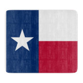 Texanische Staatsflagge (Texas) Schneidebrett (Vorderseite)