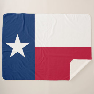 Texanische Staatsflagge (Texas) Sherpadecke