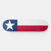 Texanische Staatsflagge (Texas) Skateboard (Horizontal)