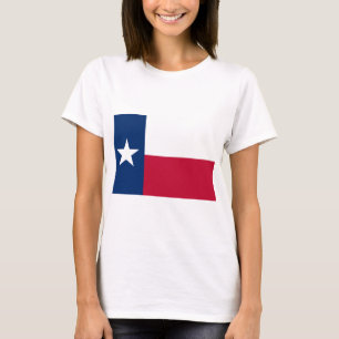 Texanische Staatsflagge (Texas) T-Shirt