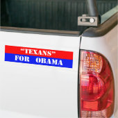 Texans für Obama Autoaufkleber (Auf Lkw)