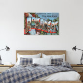 Texarkana, Arkansas (Wasserfallszene) Leinwanddruck (Insitu (Schlafzimmer))