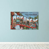 Texarkana, Arkansas (Wasserfallszene) Leinwanddruck (Insitu (Holzboden))