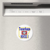 Texarkana Rocks ! (Blau) Magnet (In Situ (Geschirrspüler))